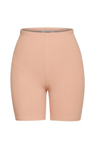 Keep Knit Simple Short Made by BB Dakota x Steve Madden. Keep Knit Simple is an essential mid-thigh length bike short with elastic waist casing.
