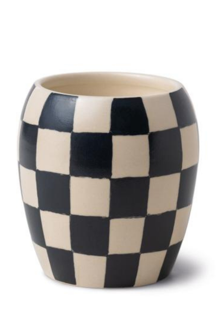Paddywax Check Mate  Black Fig and Olive Candle