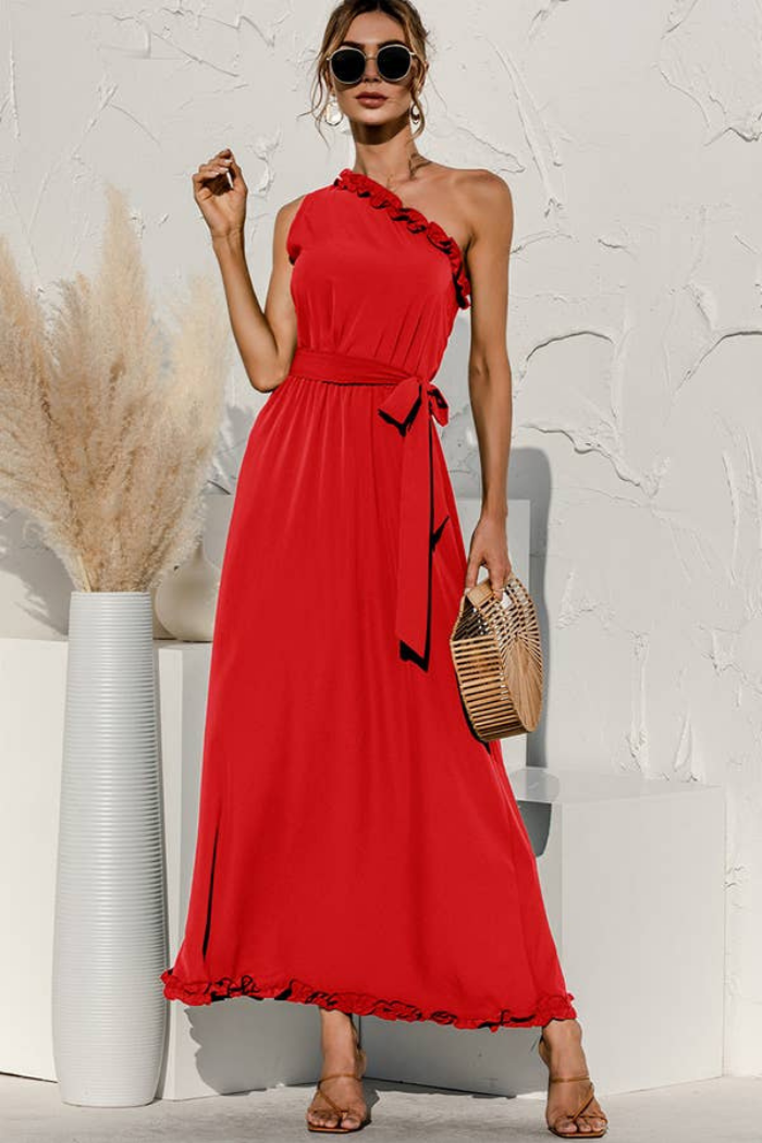 The Date Night One Shoulder Dress