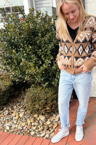 DL1961 Susie Tapered in Jet Stream Distressed