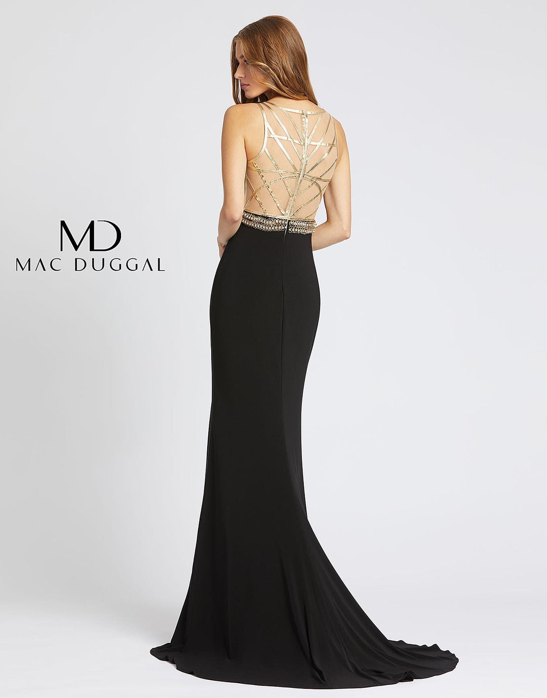 Mac Duggal Jersey Gown
