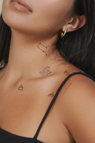 Inked by Dani Zodiac Collection: Air Signs Temporary Tattoo Pack