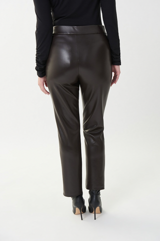 Ribkoff 223131 Mocha Faux Leather Pants