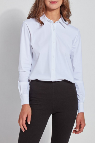 Lysse Connie Slim Button Down