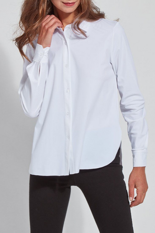 Lysse Connie Slim Button Down