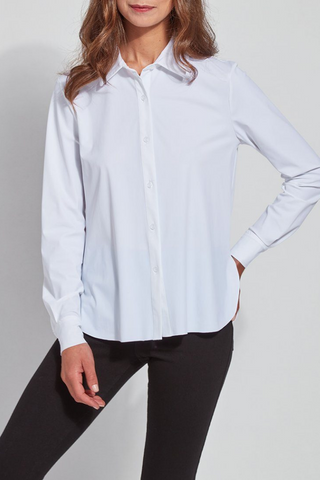 Lysse Connie Slim Button Down