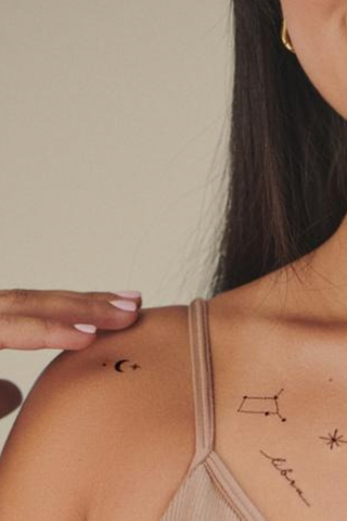 Inked by Dani Zodiac Collection: Air Signs Temporary Tattoo Pack