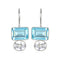 Sky Blue & Clear/ Silver