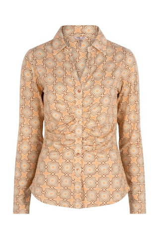 Star Pleated Blouse