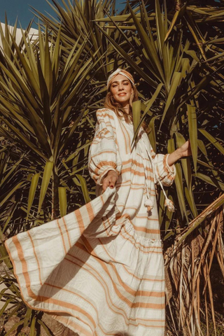 Pearl & Caviar Tinos Maxi Dress