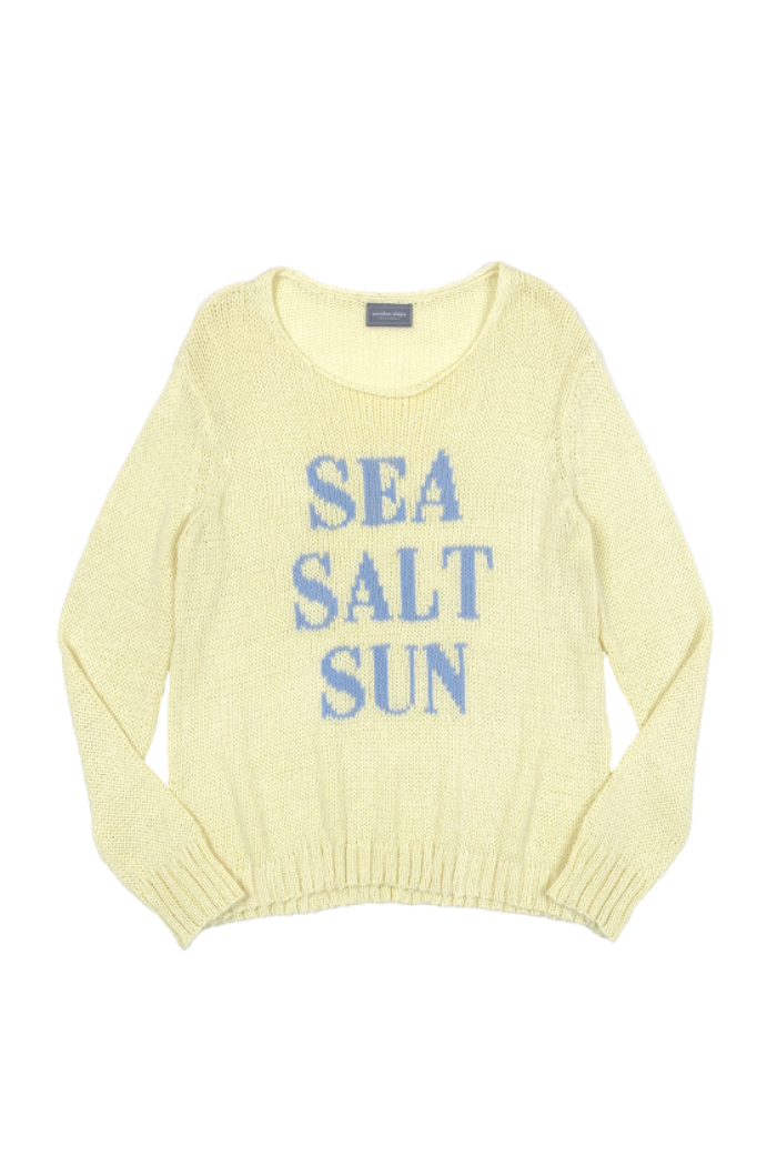 Sea Salt Sun Crew Cotton Sweater
