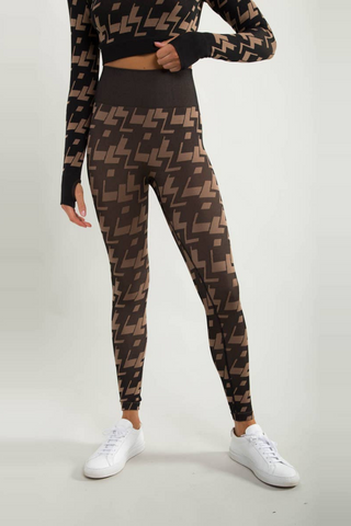 Mono B High-Rise Geo Seamless Leggings
