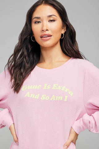 Extra Guac Baggy Beach Sweathshirt