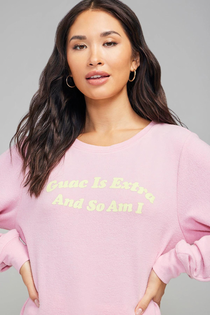 Extra Guac Baggy Beach Sweathshirt