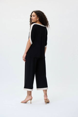 Ribkoff 231050 Contrast Trim Jumpsuit