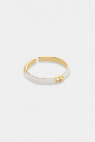 Stud Enamel Ring