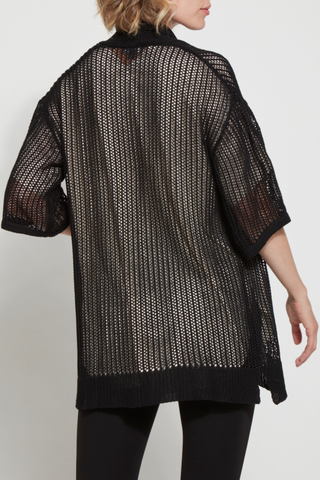 Amora Linen Mesh Cover-Up