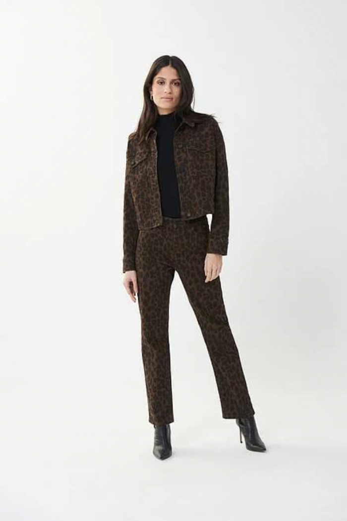 Slim Fit Leopard Print Jeans – The Dressing Room