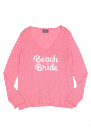 Wooden Ships Beach Bride V Cotton Sweater