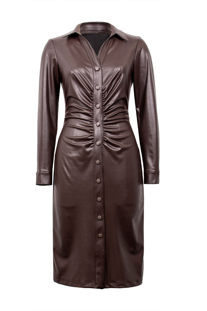 Long Sleeve Leather Tunic Dress Buy Sosandar Blue Faux Leather Popper Front Shirt Dress From Next Long Sleeve Leather Tunic Dress Buy Sosandar Blue Faux Leather Popper Front Shirt Dress From Next