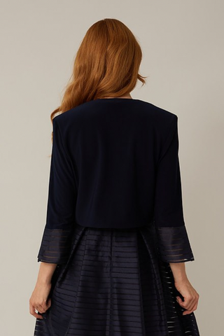 Striped Bolero Jacket
