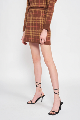 En Saison Brontë Sweater Skirt