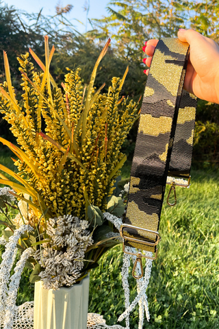 Metallic Camouflage Strap