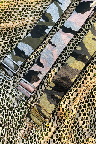Metallic Camouflage Strap