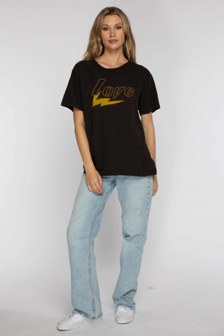 Suburban Riot Love Lightning Boyfriend Tee