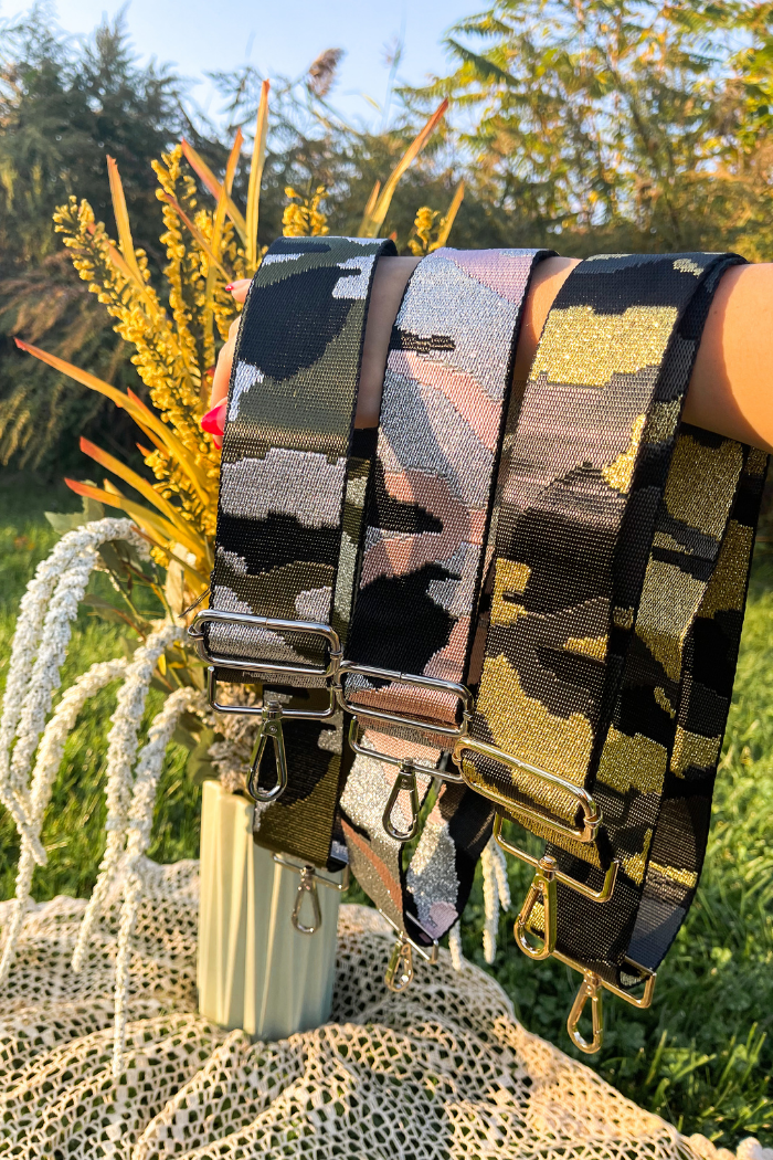 Metallic Camouflage Strap