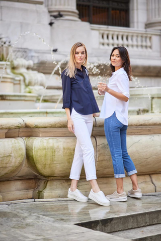 Lysse Connie Slim Button Down