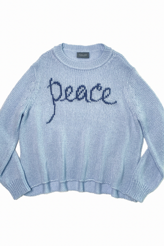 Wooden Ships Peace Crew Sweater