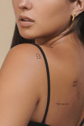Inked by Dani Zodiac Collection: Air Signs Temporary Tattoo Pack