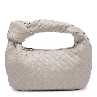 Cream Braided Hattie Bag