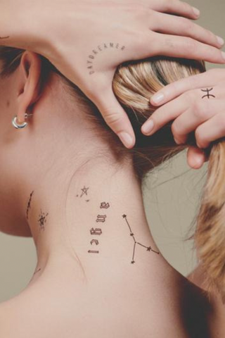 Inked by Dani Zodiac Collection: Earth Signs Temporary Tattoo Pack