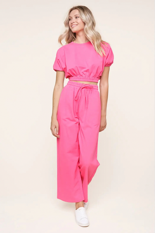 Deanna Knit Wide Leg Pants