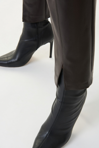 Ribkoff 223131 Mocha Faux Leather Pants