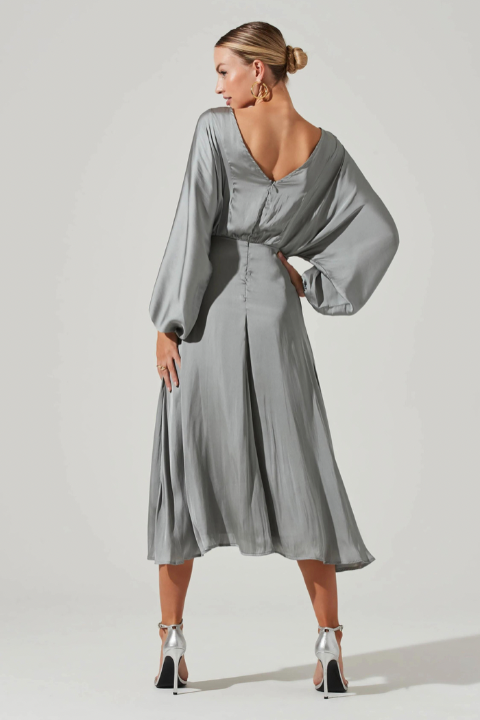Marin Dolman Sleeve Midi Dress