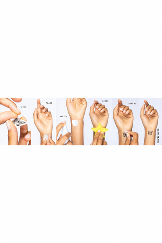 Inked by Dani Zodiac Collection: Fire Signs Temporary Tattoo Pack