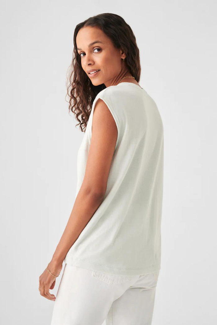 Faherty Cloud Cotton Muscle Tee