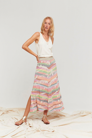 Aldo Martins Sils Knit A-Line Skirt