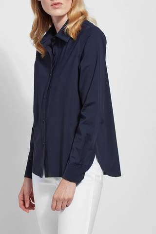Lysse Connie Slim Button Down
