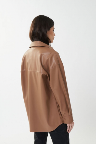 Ribkoff 223917 Leatherette Jacket Style Shirt