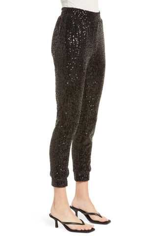 Steve Madden Glitter End Jogger