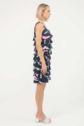 Isle Square Neck Cha Cha Dress Sealife