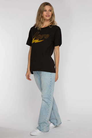 Suburban Riot Love Lightning Boyfriend Tee