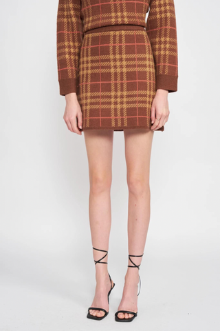 En Saison Brontë Sweater Skirt