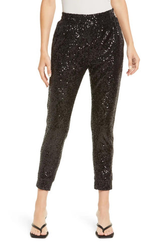 Steve Madden Glitter End Jogger