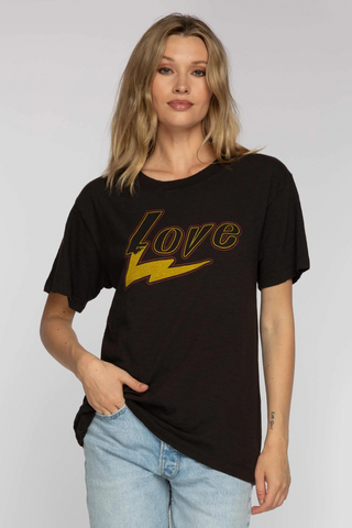 Suburban Riot Love Lightning Boyfriend Tee