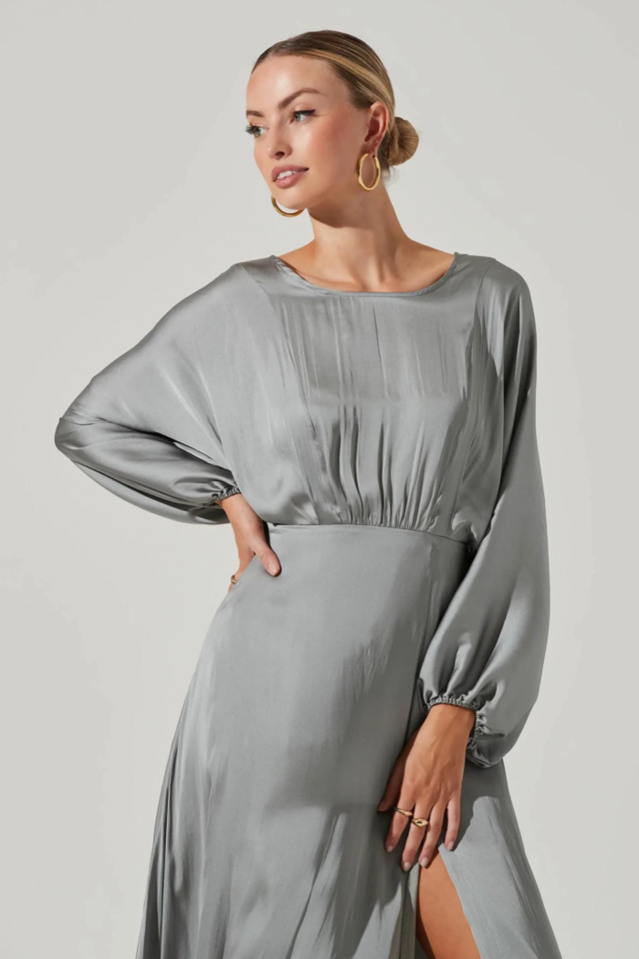 Marin Dolman Sleeve Midi Dress